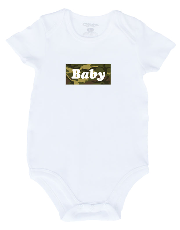 Army Print Premium Baby Romper