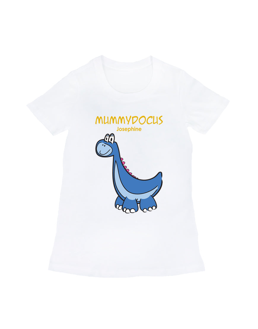 Dinosaur Mummy Ladies SlimFit Tee