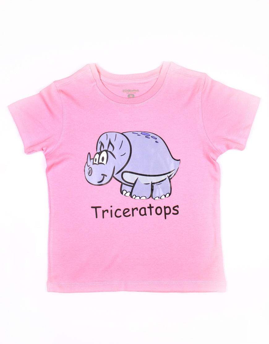 Triceratops Dino Kids Tee