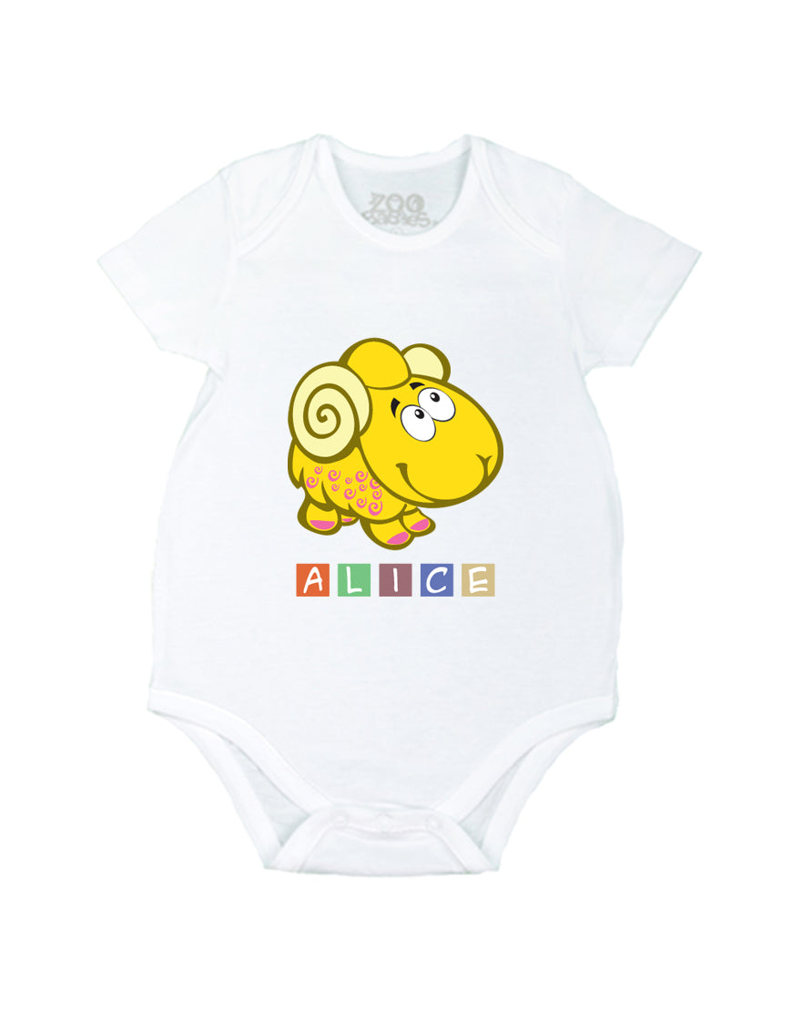 Sheep Baby Romper