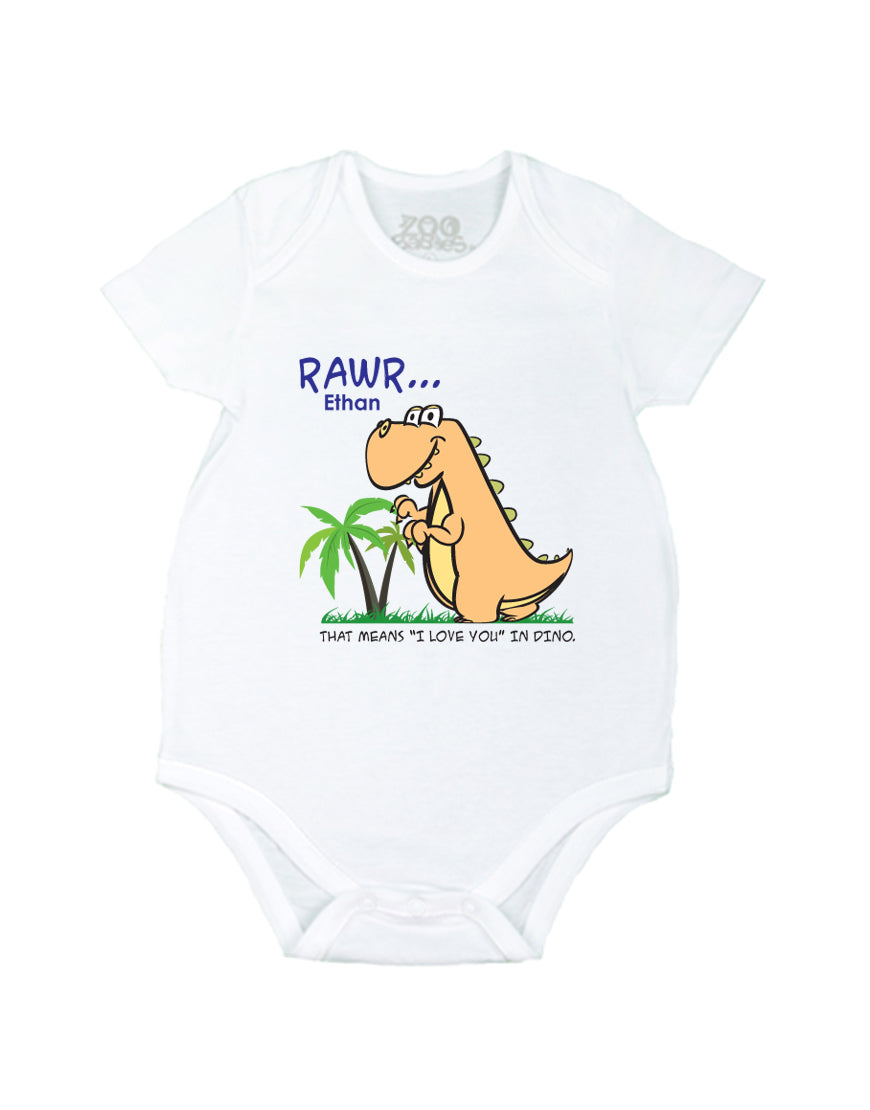 Dinosaur RAWR Romper