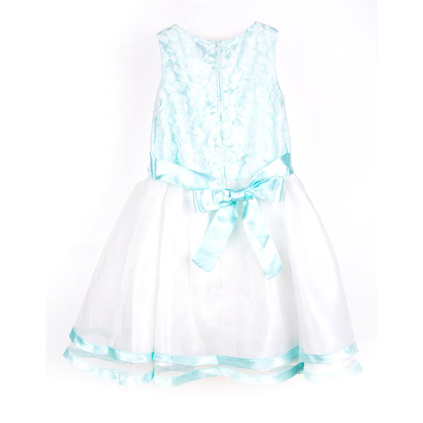 Mint Organza A-Line Party Dress