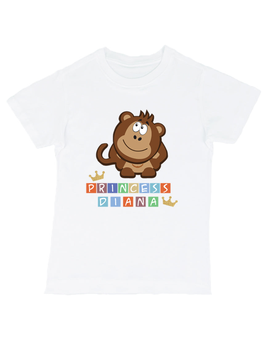 Monkey Crown Kids Tee