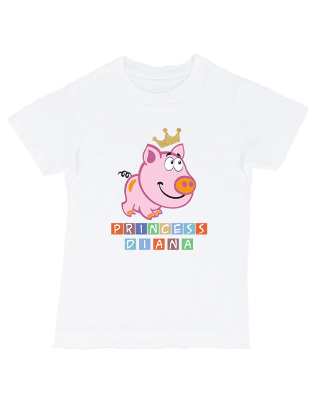 Piggie Crown Kids Tee